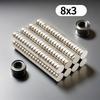 8X3MM магниты Круглые Магниты на Холодильник для Офисной Доски Подходящие Инструменты Домашнее Рабочее Место и т.д. 8*3