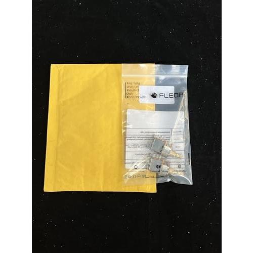 FLEOR 2 Pieces Guitar Bass Push-Push Potentiometer B500K Linear Tapered Copper Long Split Shaft Pot