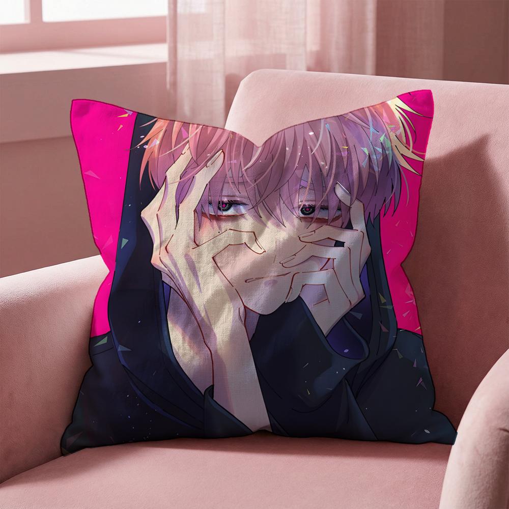 Tamonkun Ima Dotchi Cushion Cover MultiScene Pillow Cover for Home  Car  Reversible Soft  Durable for Daily Use