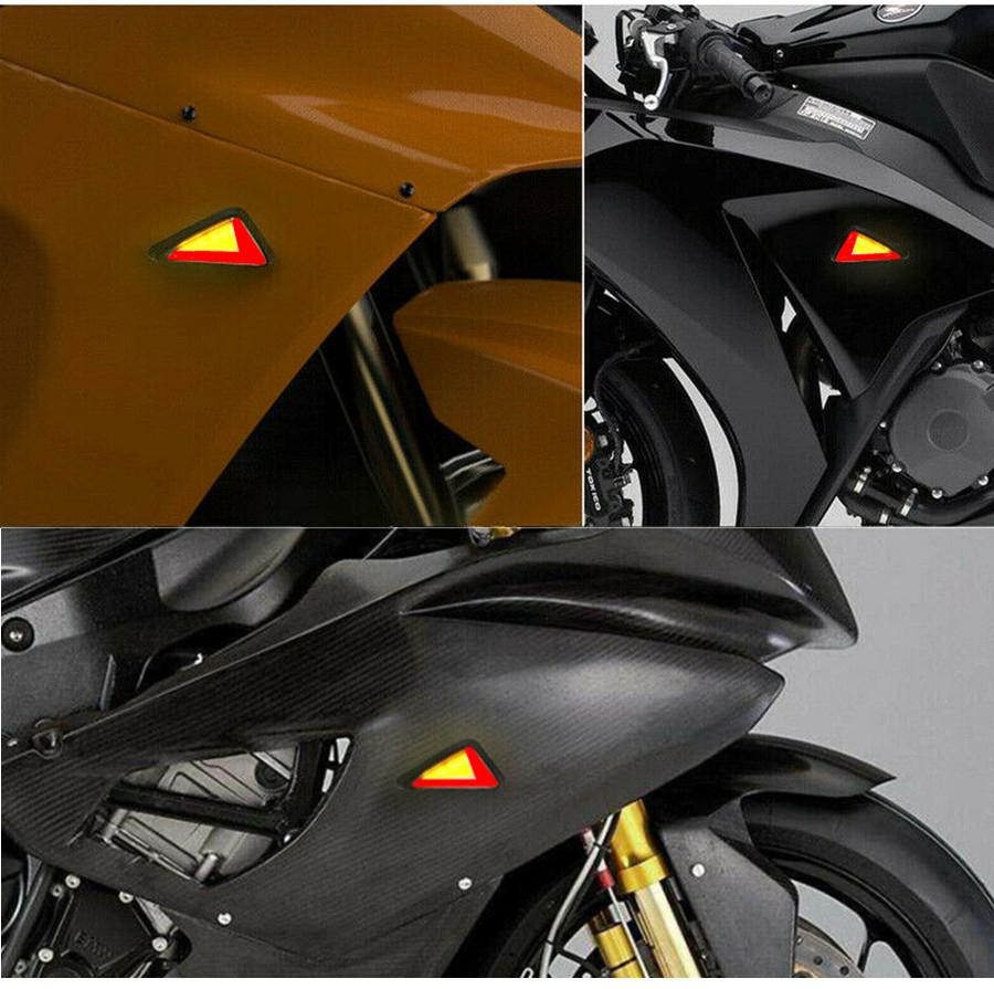 2 пары мотоциклетных светодиодных ДХО, указателей поворота, стоп-сигналов для Yamaha Honda