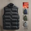 Men's Autumn/Winter Thick Warm Down Cotton Vest - Casual Sports Waistcoat