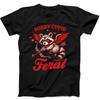 Valentine's Day Cupid Feral Raccoon Meme Funny Gift Black Tee T Shirt 347