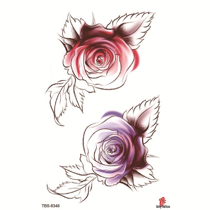 Набор маленьких водостойких тату-наклеек с тотемами и символами для предплечья