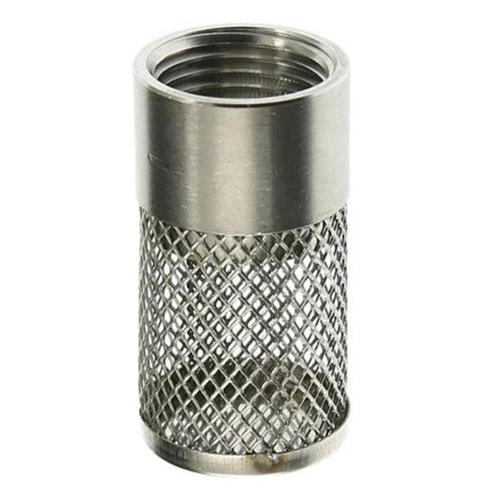 Inlet Suction Strainer Stainless Steel Garden Hose Inlet Filter Mesh Easy Install Intake Hose Pickup Filter Head for Irrigation Water Pump Filter