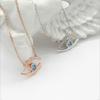 Demon Eye Pendant High-end Female Versatile Personality Niche Collarbone Chain