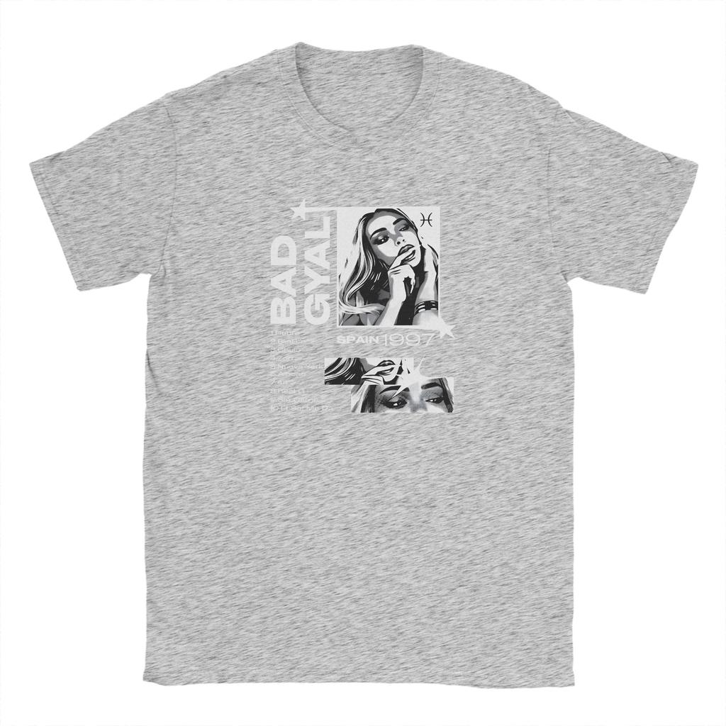 BBad GGyal Album Tour 2026 Cover Unisexs T Shirt Vintage Tees Short Sleeve O Neck TShirt 100 Cotton Gift Idea Clothes