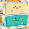 Duck Rabbit Dinosaur Cartoon Pencil Case Large Capacity Stationery Storage Bag  Gifts