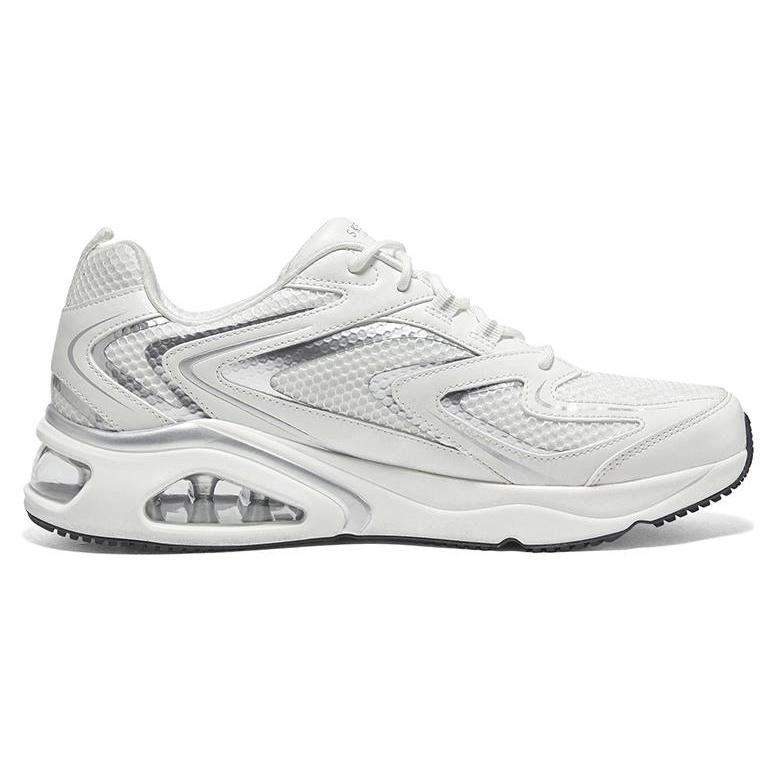 Skechers Tres-Air Vision Airy 'White Silver' Men's 183075-WHT