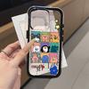 Painted Phone Case for iPhone 17 11 12 13 14 15 16 iPhone 17 12 13 14 15 16 Pro 17 12 13 14 15 16 Pro Max  High Quality Painted Animal Cute Phone Case