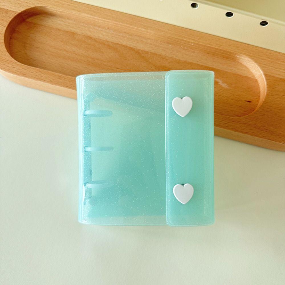 PVC Clear Idol Card Collect Book A8 Kpop Photocard Holder Cute Binder Photo Album Cover