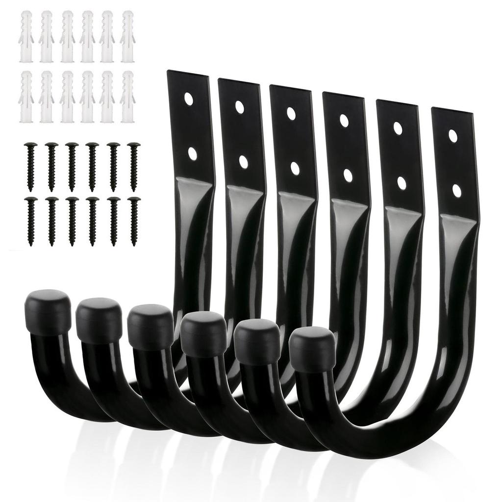 Настенные крючки для хранения инструментов в гараже в форме буквы U