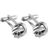 1 Pair Cuff Button Men's Fashion Jewelry Party Decor Alloy Business Shirt Cufflinks Wedding