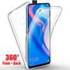 360° Full Body Cover Case For iPhone Samsung Huawei Honor Xiaomi Redmi OPPO OnePlus Anti Drop Clear Hybrid PC Hard Silicone Thin Shell