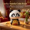 Solar Powered Panda Car Decoration with Nodding Feature for Dashboard or Office Desk