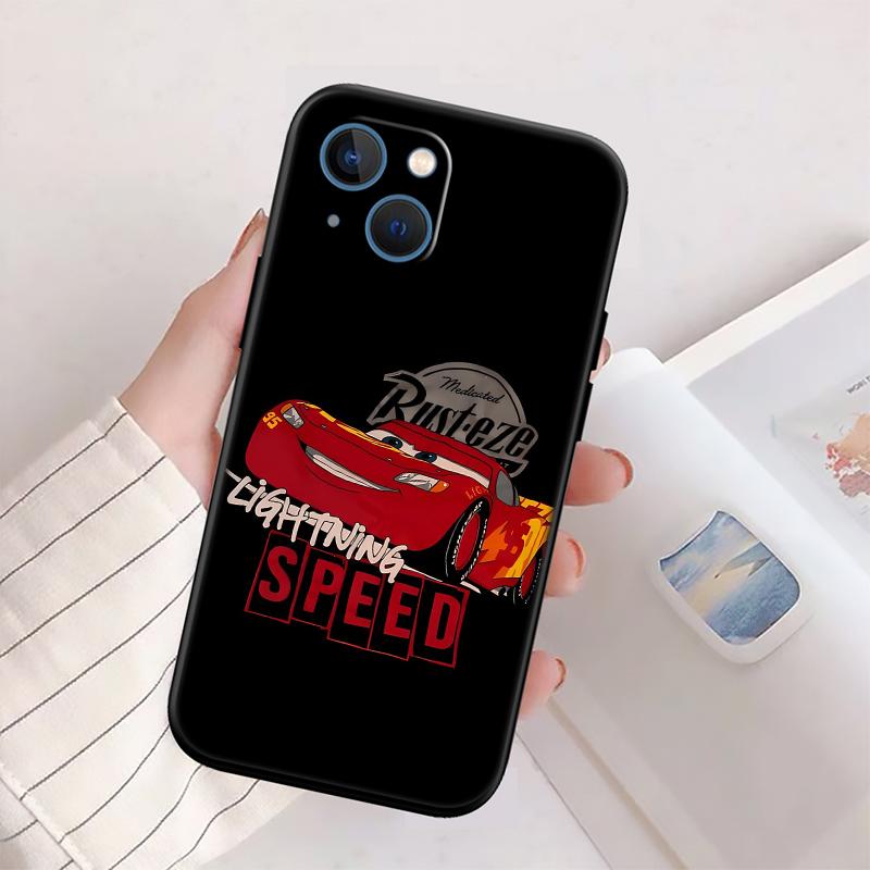 Cars Lightning McQueen New High-End Shell Phone Case for iPhone 16 15 14 13 12 Pro Max Plus Mini