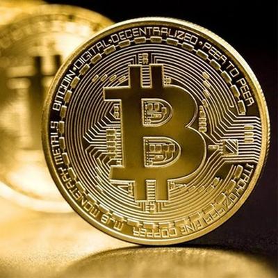 Креативный сувенир Позолоченная монета Биткоин Коллекционная Отличный подарок Коллекция искусства Физические Памятные Золотые Монеты Коллекционные