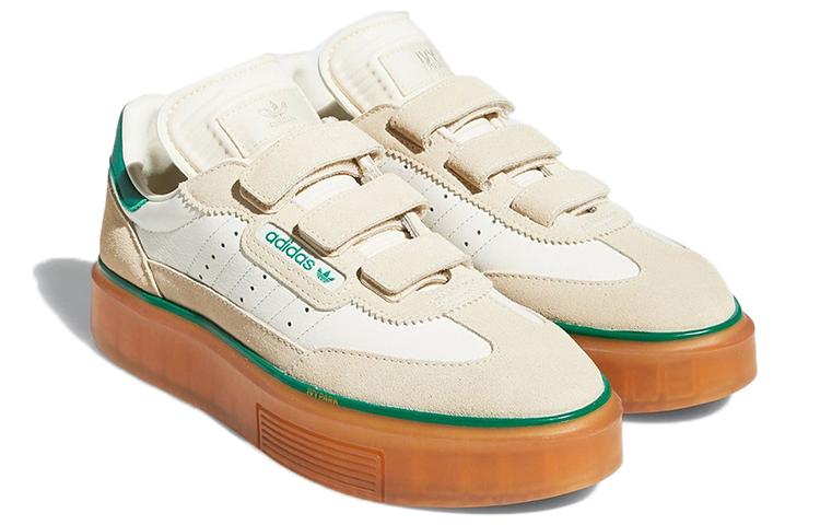 Стильные Ivy Park x Sleek Wmns Super Adidas Originals 3 ремешка 'Wonder White Gum' Женские GY1777