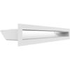 Vent Cover LUFT 6x40 White Slim