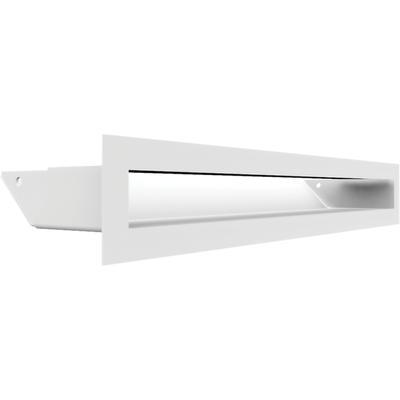 Вентиляционная крышка LUFT 6x40 белая Slim
