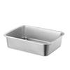 Прямоугольная буфетная кастрюля из утолщенной нержавеющей стали 304