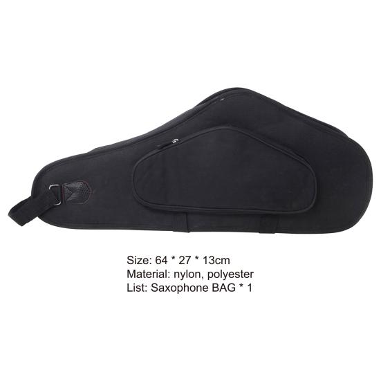 Сумка для саксофона Износостойкая Конструкция на молнии Легкая Сумка-чехол для тенор-саксофона Eb для инструмента