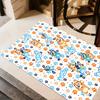 Buddy Bluey Adventures Area Rug Design for Kitchen Playrooms Living Rooms Dining Room Anti-slip Rug Anime Office Decor Wedding Party Gift