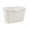 Kitchen Cabinet Door Plastic Basket Hanging Trash Can Waste Bin Garbage Bowl Box