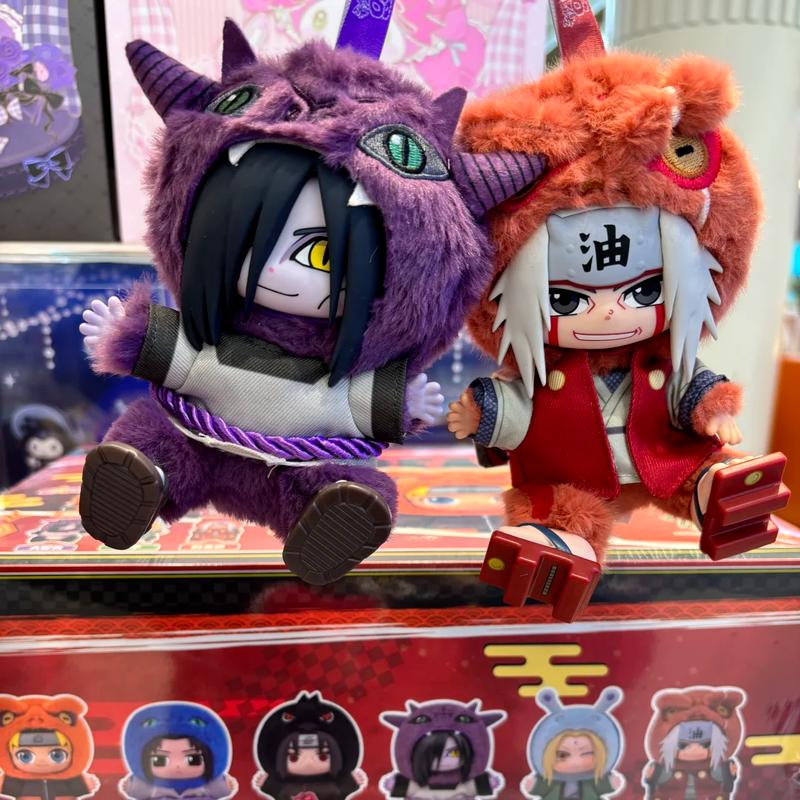 В наличии Eaki Naruto V2 Слепой бокс Shippuden Вечеринка Зверей Пижамы Naruto kawai Аниме Подвижная Фигурка Итачи Узумаки Рождественский Подарок