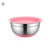 Миска для смешивания с крышкой Большая емкость Нескользящее дно Полированная поверхность Легко чистящаяся салатница Кухонный органайзер для хранения продуктов