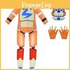 Сундроп ФНАФ Игрушечный Медведь Косплей Костюм Унисекс Боди и Маска Для Детей!