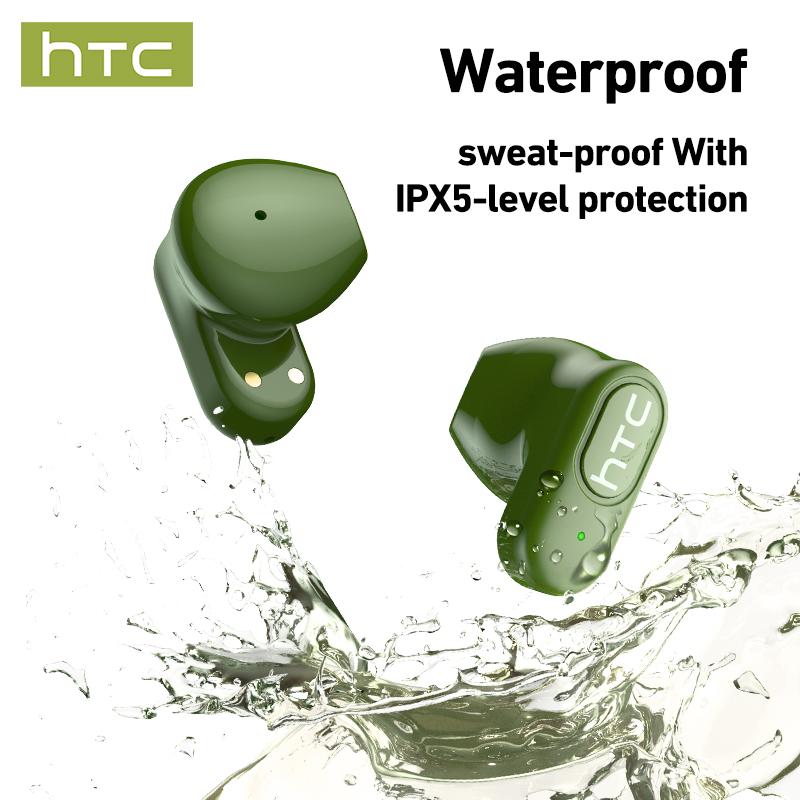 Wireless Bluetooth Earphones HTC NE51 AI Translator Earbud Noise Reduction HiFi Music HD Call Gaming Sport Headset With Mic 7