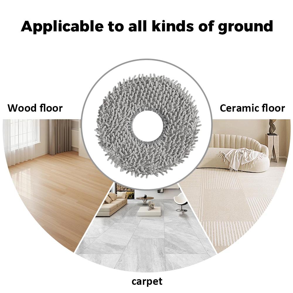 Совместимо для ECOVACS DEEBOT X5 PRO / X5 OMNI / X5 PRO OMNI /X5 MAX/X5 Pro Ultra/X5 Pro Plus Запасная салфетка для швабры Аксессуары