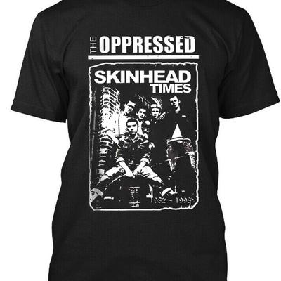 Футболка музыкальной группы The Oppressed Skinhead Times Wales Размер S 5XL