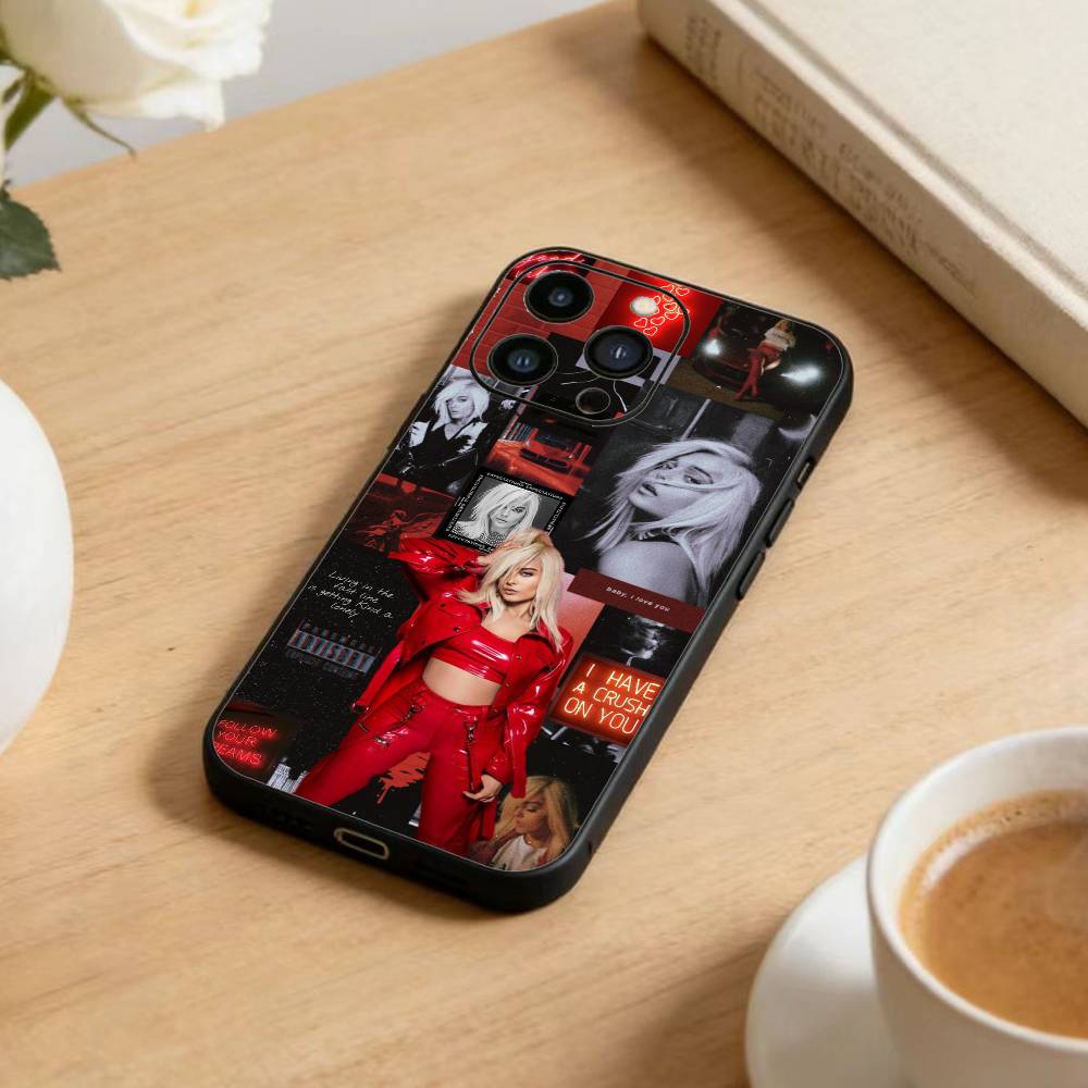 Чехол для телефона Singer-Bebe R-Rexha для iPhone 17, 16, 15, 14, 13, 12 Plus, Max, Мягкий силиконовый, Черный