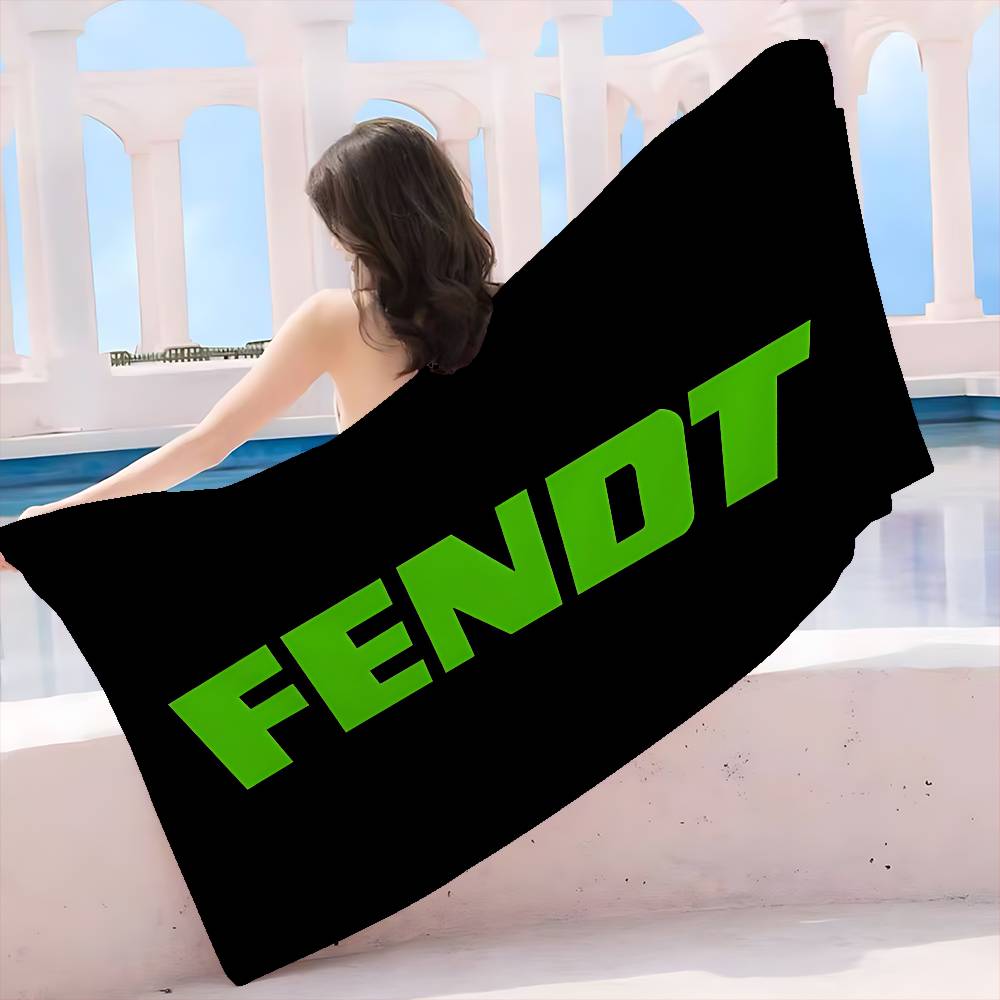 Сельскохозяйственный трактор Fendt Микрофибра Пляжное полотенце Впитывающее Быстросохнущее Мягкое Полотенце для йоги, плавания, отдыха, альпинизма