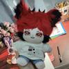 1 set Cartoon Dog 20cm Cotton Doll Clothes Denim Shorts Plush Doll Clothes  20cm Cotton Doll