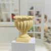 Модель сцены Миниатюрная модель цветочной колонны Игрушка-симуляция Римская колонна Цветочный горшок