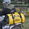 ISE MOUNT Waterproof Motorcycle Rear Seat Bag - Large Capacity, Convertible Backpack/Shoulder Bag for Outdoor Travel and Cycling.
