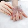 ZX 3D Waterproof No-Cure Gel Nail Wraps, Full Cover Japanese & Korean Style Spring & Summer Nail Stickers, Nail Patch Films