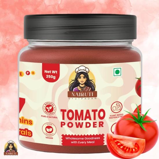 Nairuti Vyutpadan Tomato Powder 750g | 100% Pure Dehydrated Tomato Powderr | Rich Flavor for Cooking, Soup, Sauce, Gravy, Pasta & Snacks