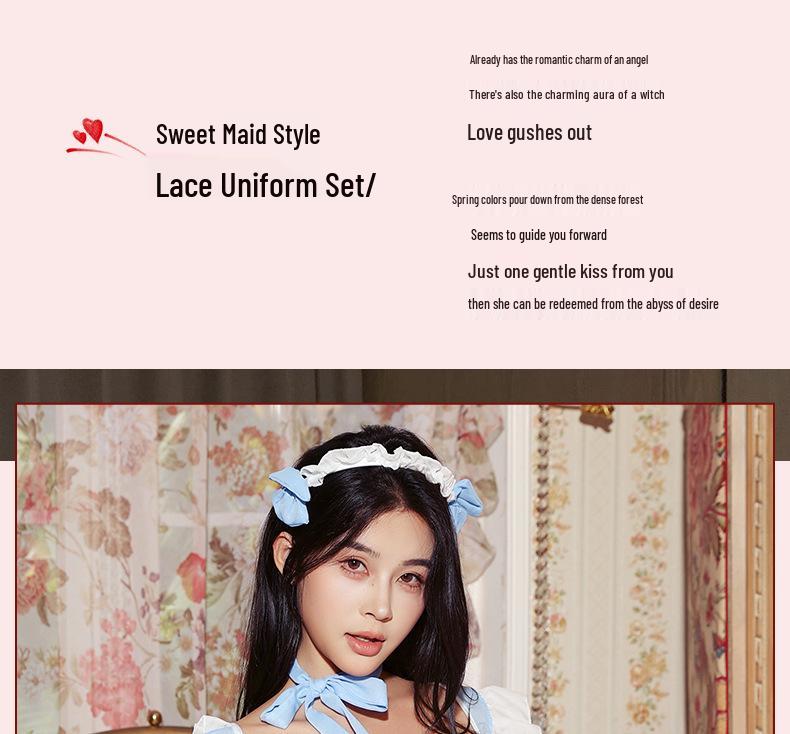 Девять Миль Чистая Река Сексуальный Набор Пижамы Горничной