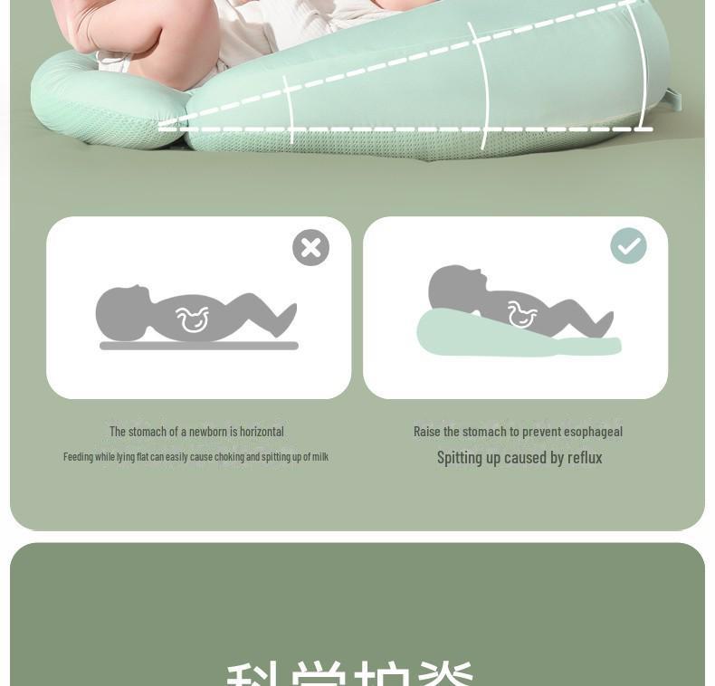Подушка для кормления грудью против рвоты: Подушка для кормления и поддержки ребенка от Taoqibaby