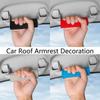 Non-slip Car Roof Armrest Plush Pull Handle Cover Car Handle Protector  Interior Supplies