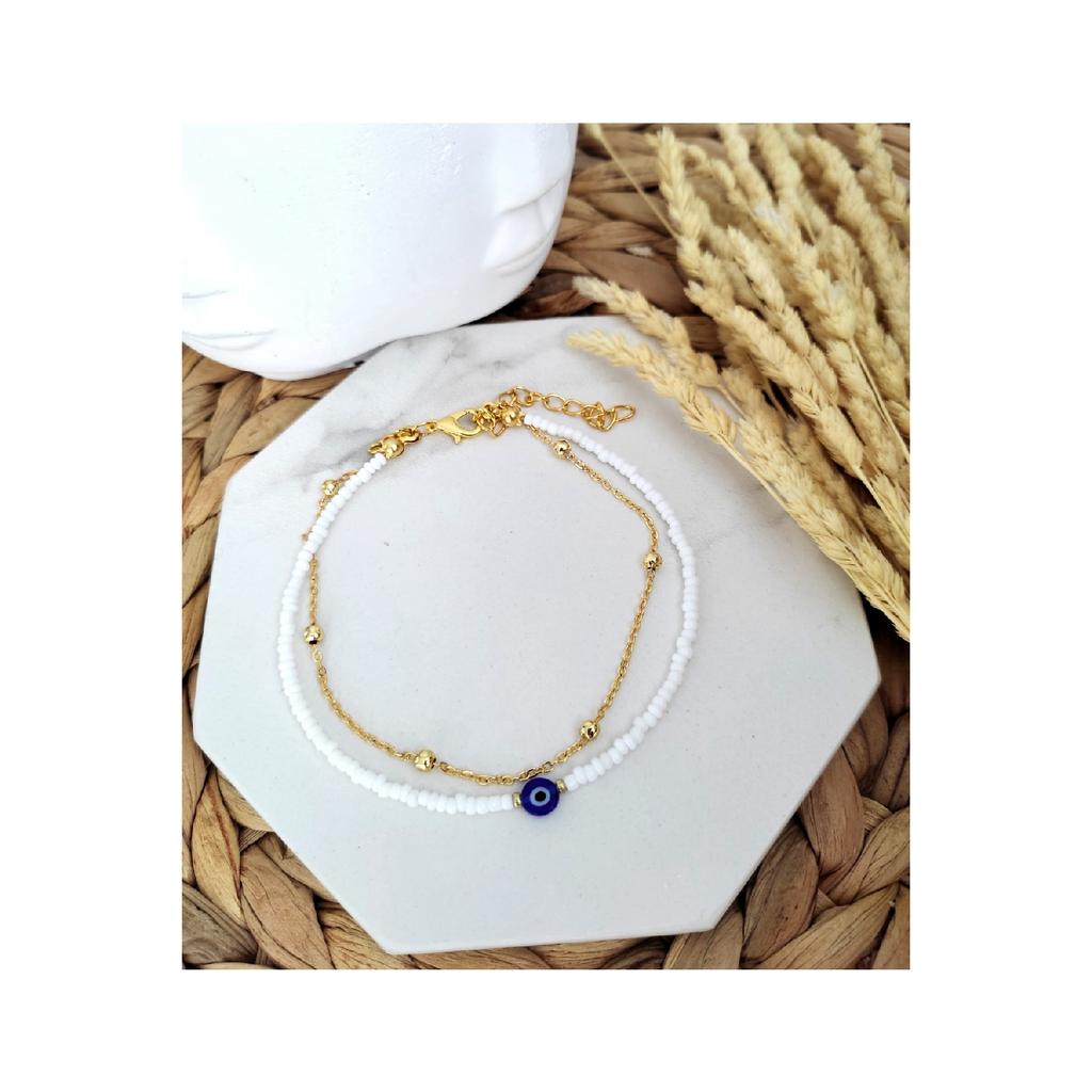 Женский Глаз Бисером Шар Красный Осень Красный Автор