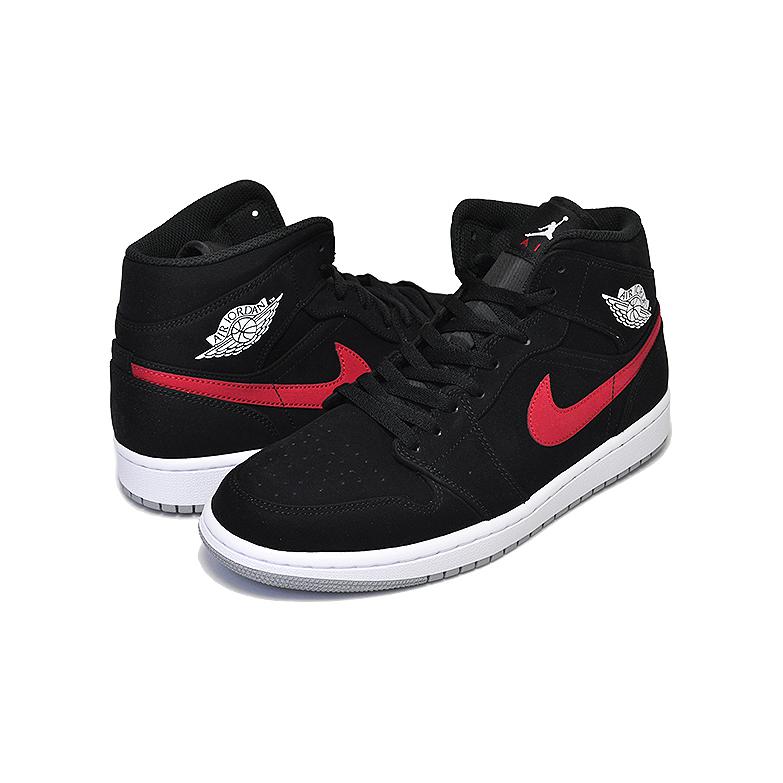 Jordan 1 Средний разноцветный Swoosh Черный TD 640735-065