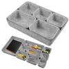 Chic Storage Solution Cosmetics Organizer Felt Storage Box