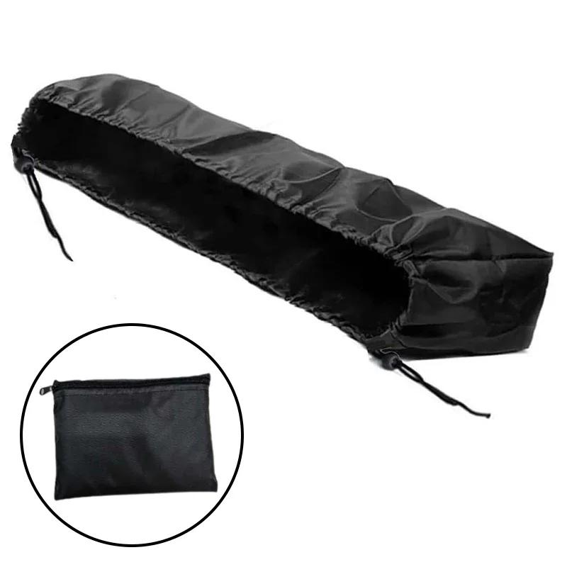 Waterproof Black Wall Mounted Patio Heater Cover Rectangular Infrared Heater Protector 420D Oxford Cloth Courtyard Heater Cover