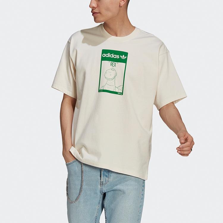 adidas originals x Disney Tee Rex Hug Dragon Printed Unisex No Dyeing Men's GP3396