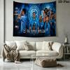 CLUB ATLETICO BELGRANO Wall Tapestry Aesthetic Wall Hanging Printed Fabric Blanket Decorative Tapestries for Bedroom Living Room Home Decor