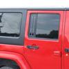 Накладка на заднее окно автомобиля, декоративная рамка для Jeep Wrangler JK 2007-2017, 4-дверная версия, металлические автомобильные аксессуары